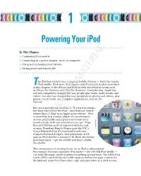 Powering Your Ipod