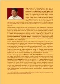 Pujya Gurudev Shri Fulchandji Shastri, Aged 36, Is an Ardent Devotee of Param Krupalu Dev Shrimad Rajchandra and Pujya Gurudev Shri Kanji Swami