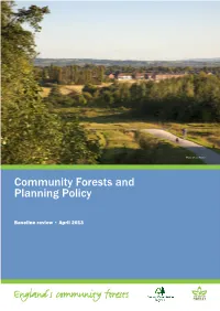 Community Forests and Planning Policy