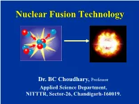Fusion Reactions