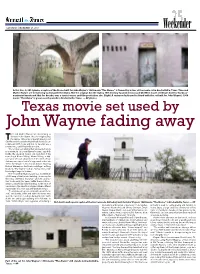 John Wayne Fading Away