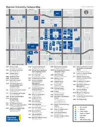 Ryerson University Campus Map (PDF)