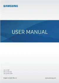 Samsung Galaxy A11 Manual