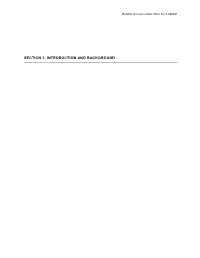 SECTION 1. INTRODUCTION and BACKGROUND Habitat Conservation Plan for LADWP