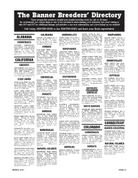 Breeder's Directory