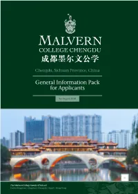 General Information Pack for Applicants