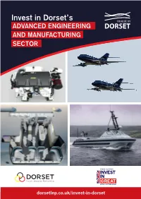 Short Guide to Dorset's Advanced Engineering and Manufacturing Sector