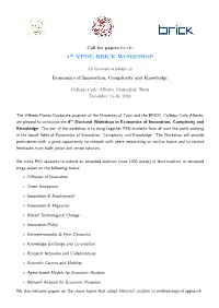 4Th VPDE–BRICK WORKSHOP