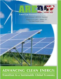 AREDAY 2013 Program