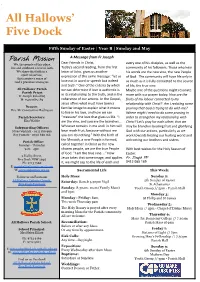 Bulletin 2Nd May 2021