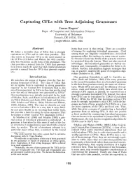 Capturing Cfls with Tree Adjoining Grammars