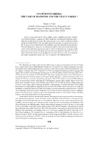 Co-Option in Siberia: the Case of Diamonds and the Vilyuy Sakha1,2