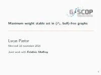Maximum Weight Stable Set in (P6, Bull)-Free Graphs