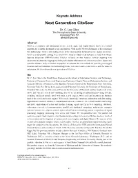 Next Generation Citeseer