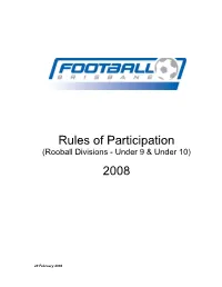 Rules of Participation 2008
