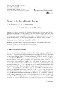 Variants on the Berz Sublinearity Theorem