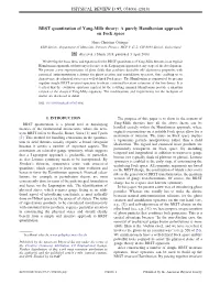 BRST Quantization of Yang-Mills Theory: a Purely Hamiltonian Approach on Fock Space