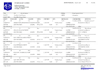 SCHEDULE of CLASSES Depaul University 1 East Jackson