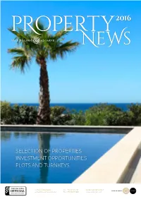 Selection of Properties Investment Opportunities