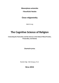 The Cognitive Science of Religion