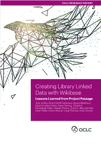 Creating Library Linked Data with Wikibase