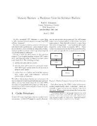 Memory Barriers: a Hardware View for Software Hackers