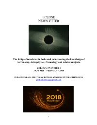 Eclipse Newsletter