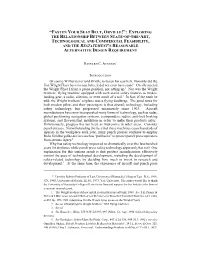 Exploring the Relationship Between State-Of-The-Art, Technological and Commercial Feasibility, and the Restatement’S Reasonable Alternative Design Requirement