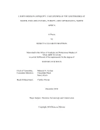 Lighthouses in Antiquity: Case Studies of the Lighthouses At