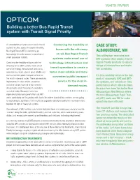 Building a Better Bus Rapid Transit System with Transit Signal Priority