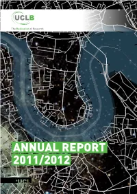 Annual Report 2011/2012 UCLB Projects As at 2012