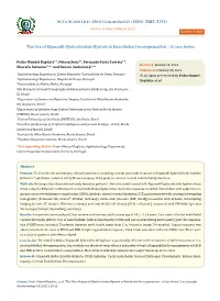 The Use of Ripasudil Hydrochloride Hydrate in Endothelial Decompensation – a Case Series