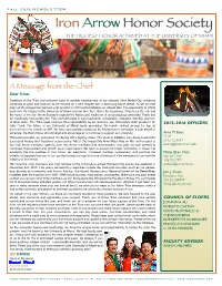 2015 Fall Newsletter.Pages