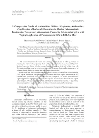 A Comparative Study of Aminosidine Sulfate