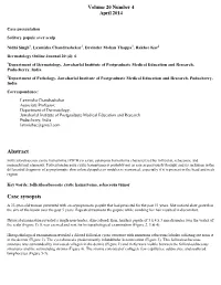 Abstract Case Synopsis