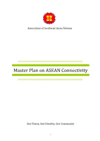 Master Plan on ASEAN Connectivity