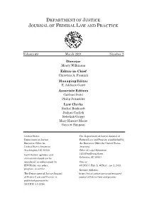 Missing Or Murdered Indigenous Persons: Legal, Prosecution, Advocacy, & Healthcare in This Issue Introduction