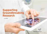 Supporting Groundbreaking Research