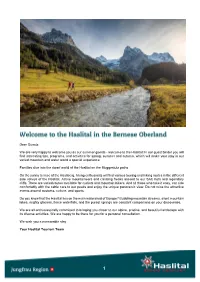 The Haslital!