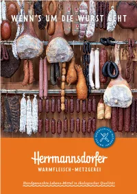 Wenn's Um Die Wurst Geht