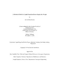 Masters Thesis Liquid Rocket Engine.Pdf