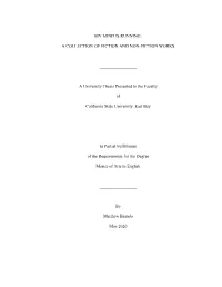 A University Thesis Presented to the Faculty
