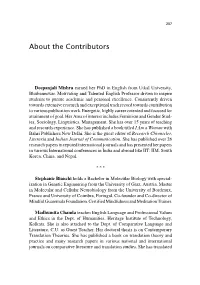 About the Contributors