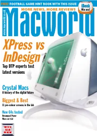Macworld FEBRUARY 2000 3 Read Me First Simon Jary, Editor-In-Chief