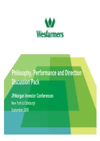 Philosophy, Performance and Direction Discussion Pack