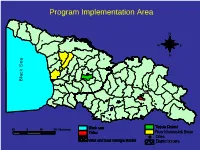 2Nd RW- Georgia Project Implementation Presentation