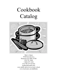 Cookbook Catalog
