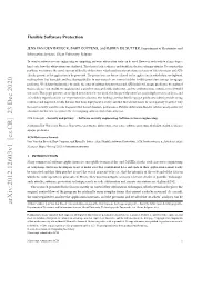 Flexible Software Protection