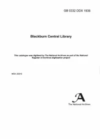 Blackburn Central Library
