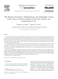 The Moenave Formation: Sedimentologic and Stratigraphic Context of the Triassic–Jurassic Boundary in the Four Corners Area, Southwestern U.S.A